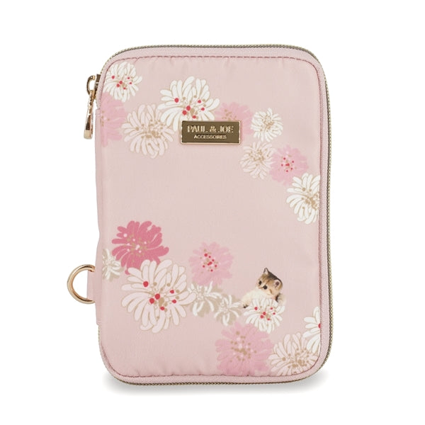 クリザンテーム&ヌネット マルチポーチ(ピンク)