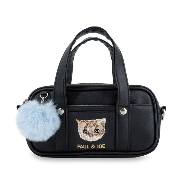 合皮スクバポーチ ブラック