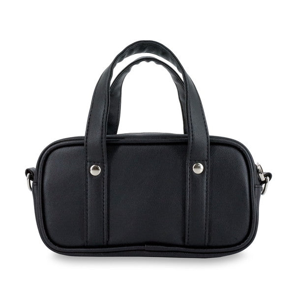 合皮スクバポーチ ブラック