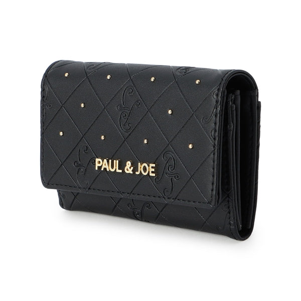 エンボス 名刺入れ ブラック