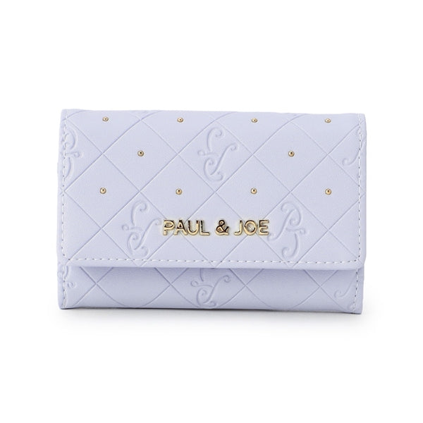 エンボス 名刺入れ ブルー