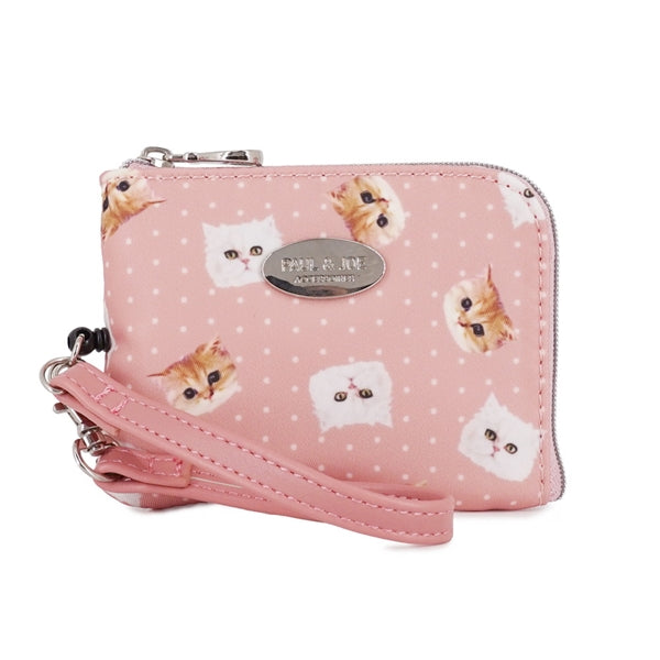 ジプヌネ総柄 パスコインケース オレンジ