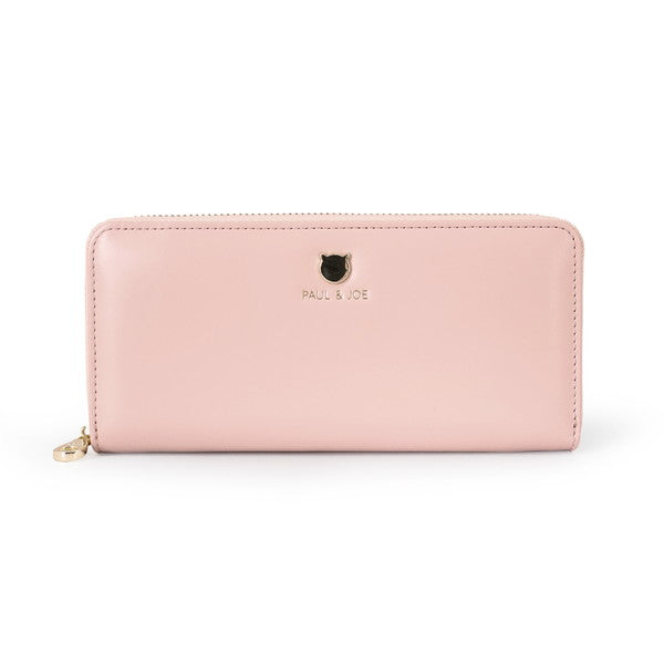 SMALL CAT FACE METAL ラウンド束入れ(ピンク)