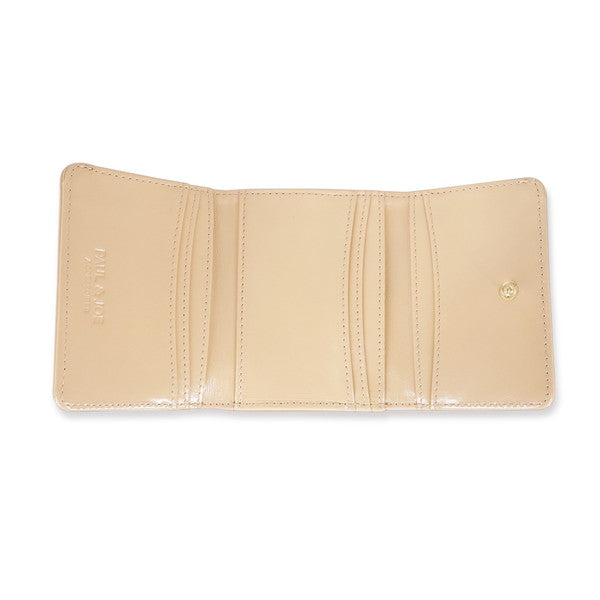 SMALL CAT FACE METAL 口金ミニ財布(ベージュ)