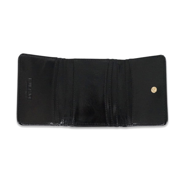 SMALL CAT FACE METAL 口金ミニ財布(ブラック)