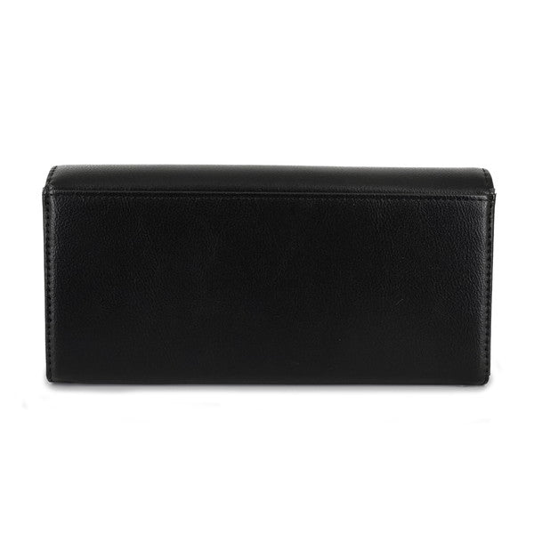 CAT BROOCH かぶせ束入れ(ブラック)