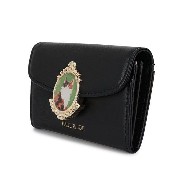 CAT BROOCH 名刺入れ(ブラック)