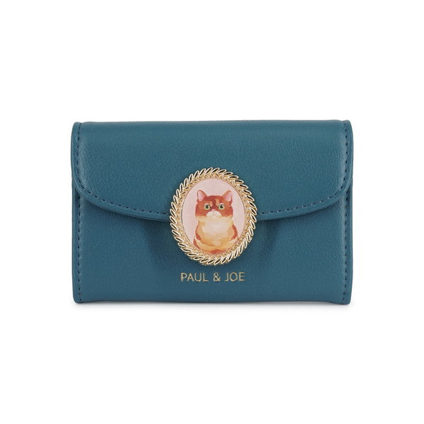 CAT BROOCH 名刺入れ(グリーン)