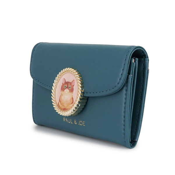 CAT BROOCH 名刺入れ(グリーン)