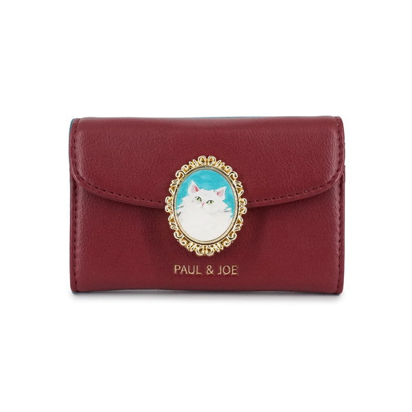 CAT BROOCH 名刺入れ(レッド)