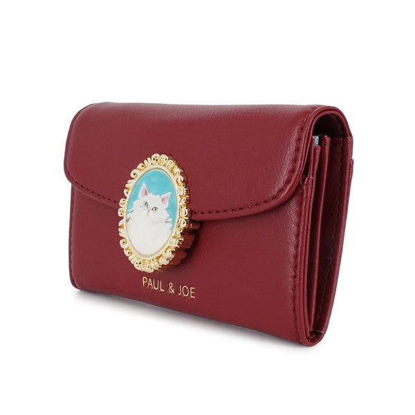 CAT BROOCH 名刺入れ(レッド)