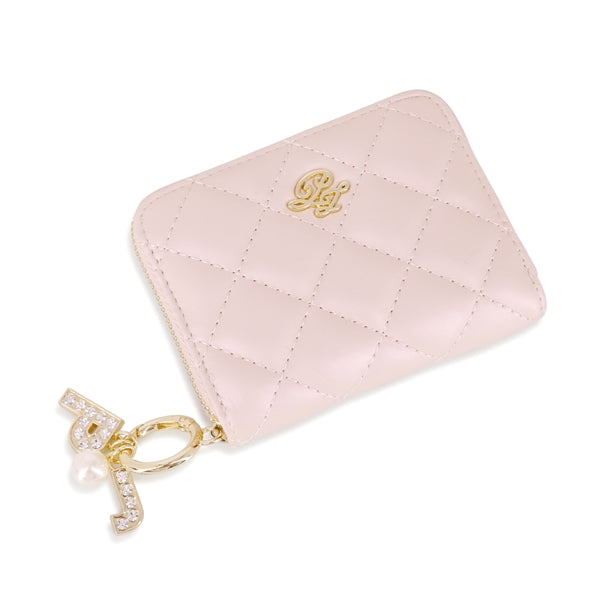 QUILTING コインケース ピンク