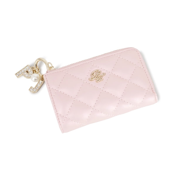 QUILTING キーケース ピンク