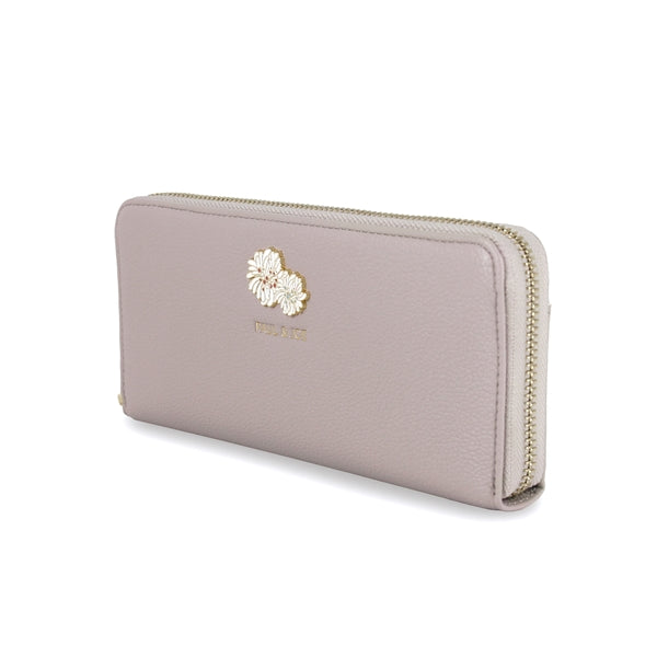 クリザンテーム・メタル ラウンド束入れ グレー