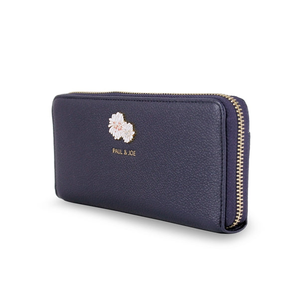 クリザンテーム・メタル ラウンド束入れ ネイビー