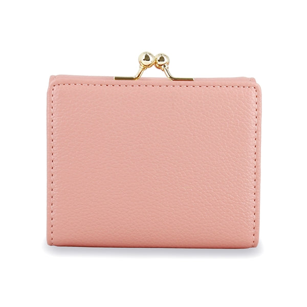 クリザンテーム・メタル 口金ミニ財布 ピンク