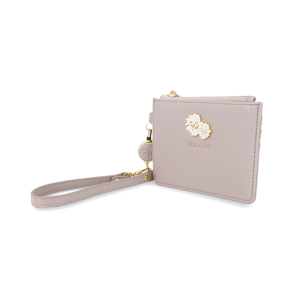 クリザンテーム・メタル カードコインケース グレー