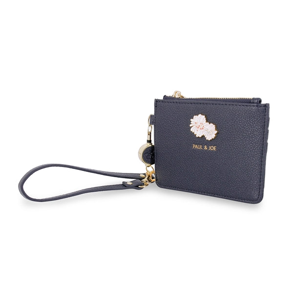 クリザンテーム・メタル カードコインケース ネイビー