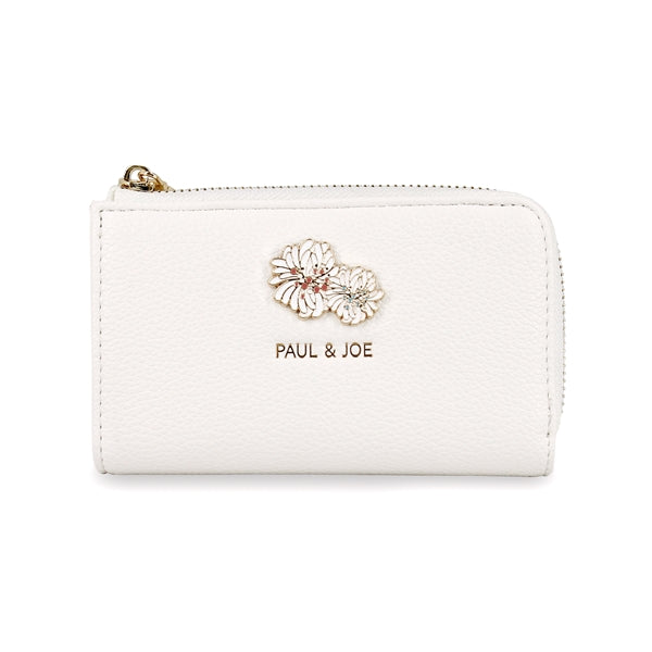 クリザンテーム・メタル キーケース アイボリー