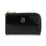 デイジー エンボス キーケース (ブラック)