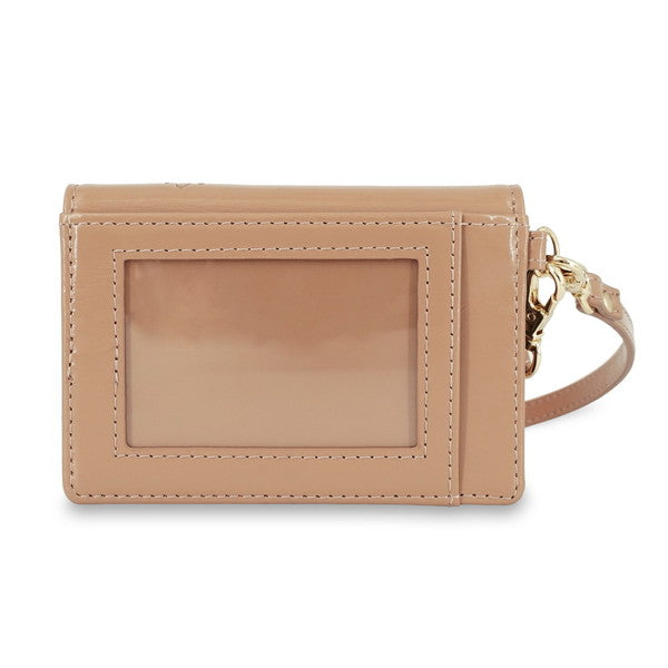 DAISY EMBOSS 2面パスケース (ベージュ)