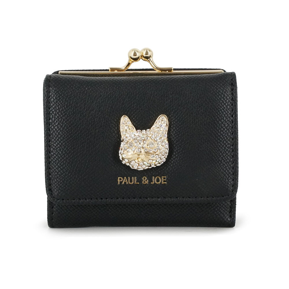 CAT BIJOU 口金ミニ財布(ブラック)