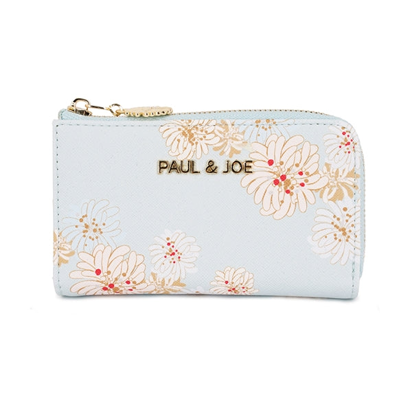 クリザンテーム・ラメプリント キーケース ミント