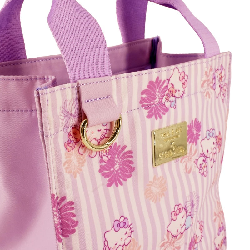 PAUL & JOE ACCESSOIRES×HELLO KITTY コラボ ランチトート パープル