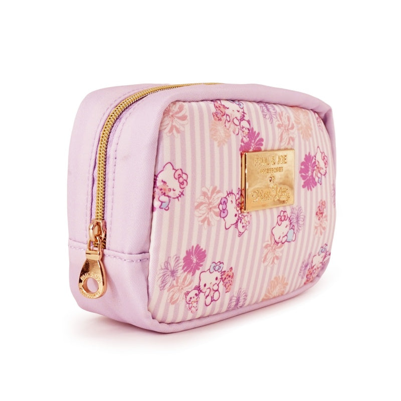 PAUL & JOE ACCESSOIRES×HELLO KITTY コラボ ポーチ パープル