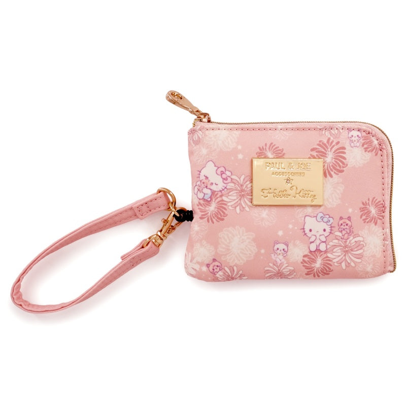 PAUL & JOE ACCESSOIRES×HELLO KITTY コラボ パスコインケース ピンク
