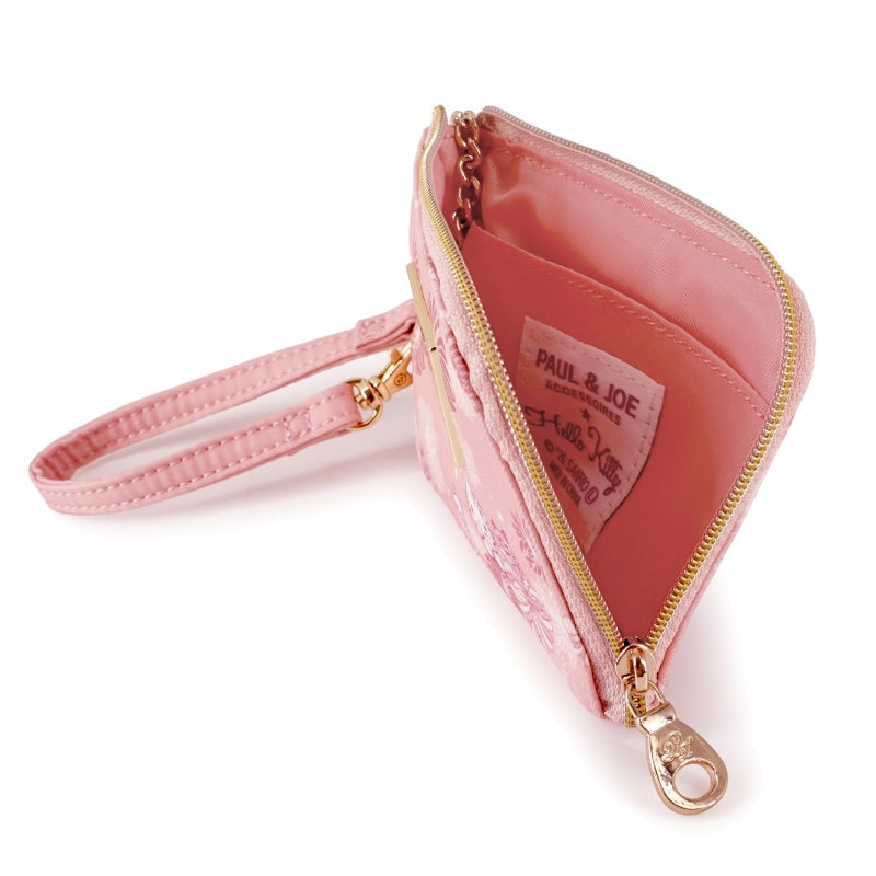 PAUL & JOE ACCESSOIRES×HELLO KITTY コラボ パスコインケース ピンク