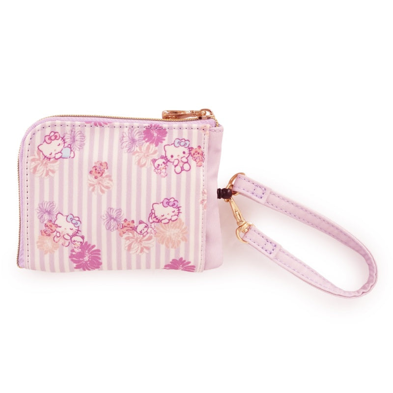 PAUL & JOE ACCESSOIRES×HELLO KITTY コラボ パスコインケース パープル