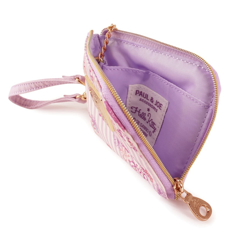 PAUL & JOE ACCESSOIRES×HELLO KITTY コラボ パスコインケース パープル