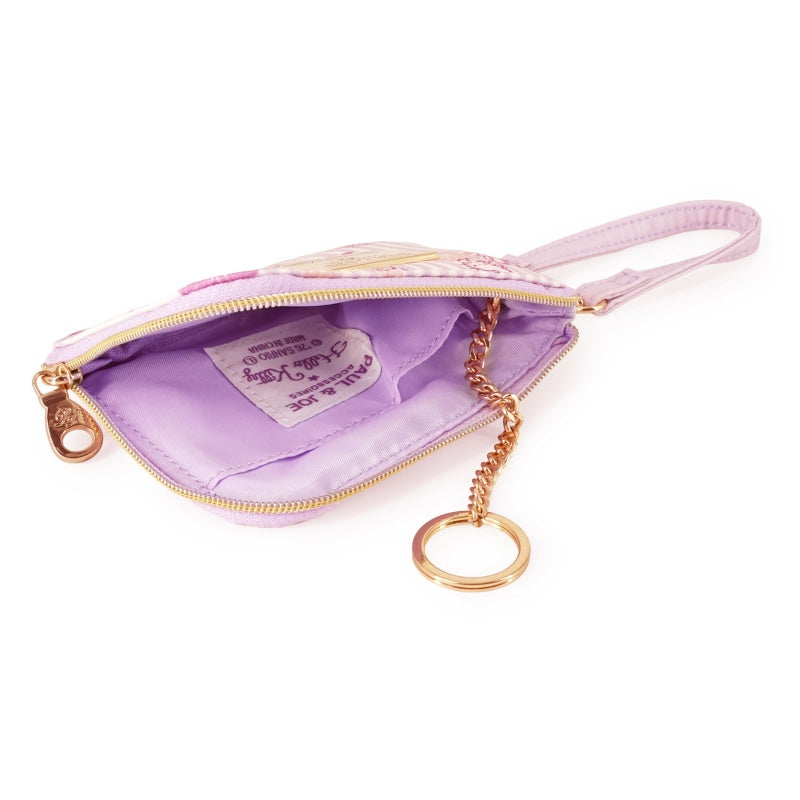 PAUL & JOE ACCESSOIRES×HELLO KITTY コラボ パスコインケース パープル