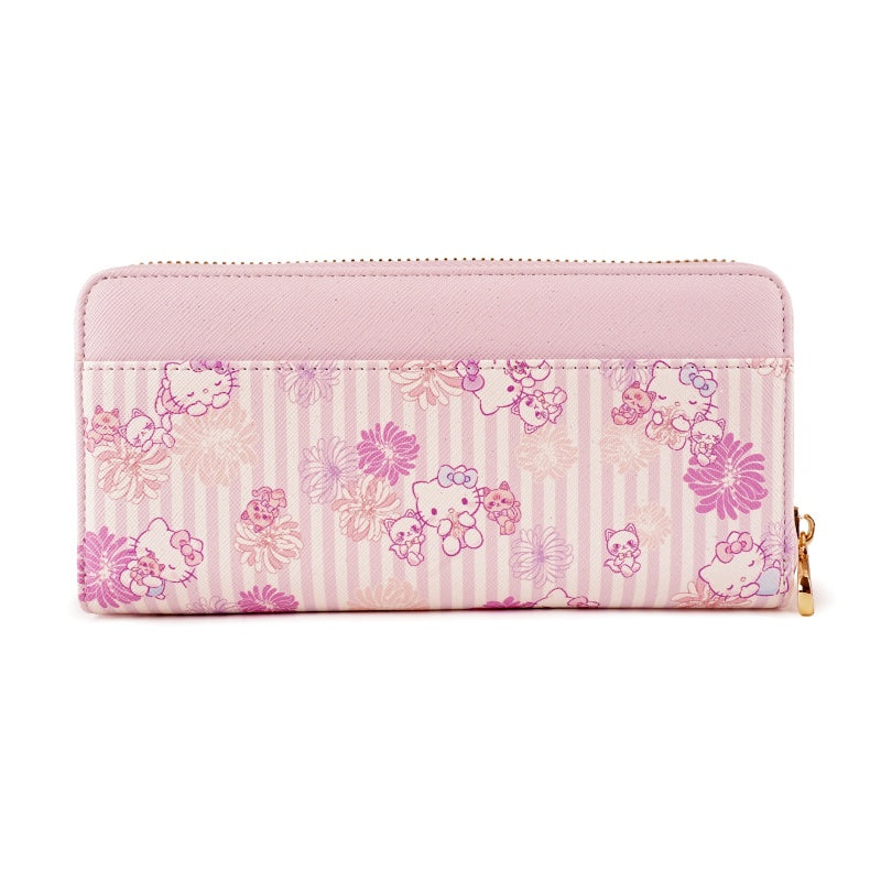 PAUL & JOE ACCESSOIRES×HELLO KITTY コラボ ラウンド束入れ パープル