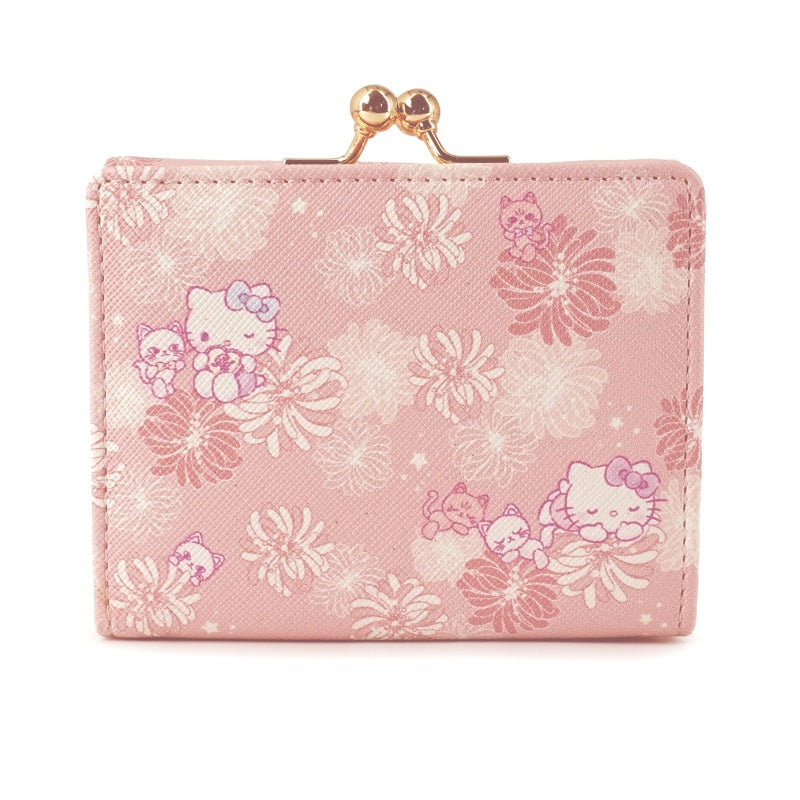 PAUL & JOE ACCESSOIRES×HELLO KITTY コラボ 口金ミニ財布 ピンク