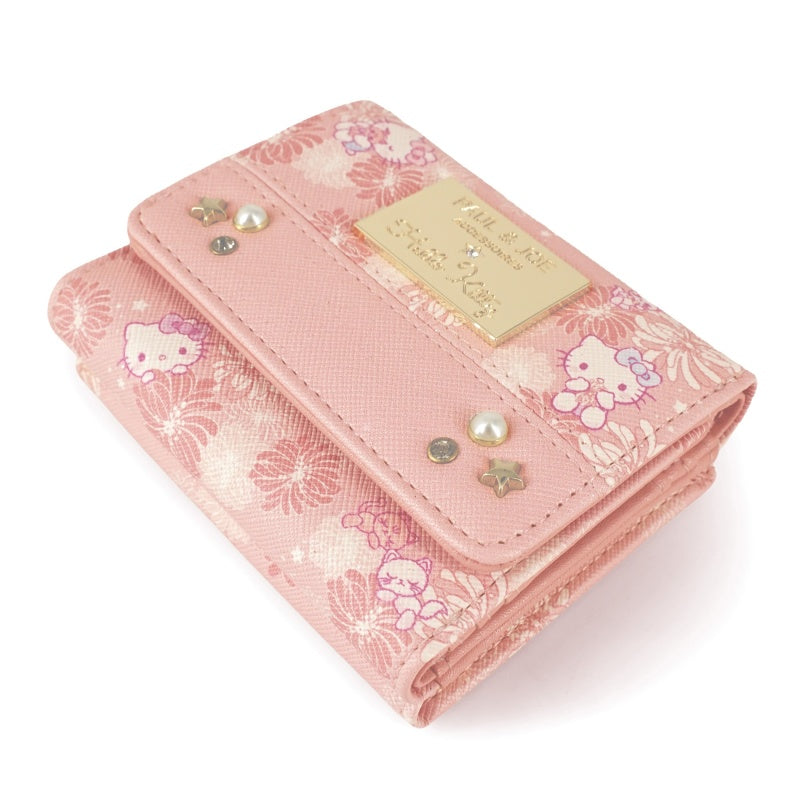 PAUL & JOE ACCESSOIRES×HELLO KITTY コラボ 口金ミニ財布 ピンク