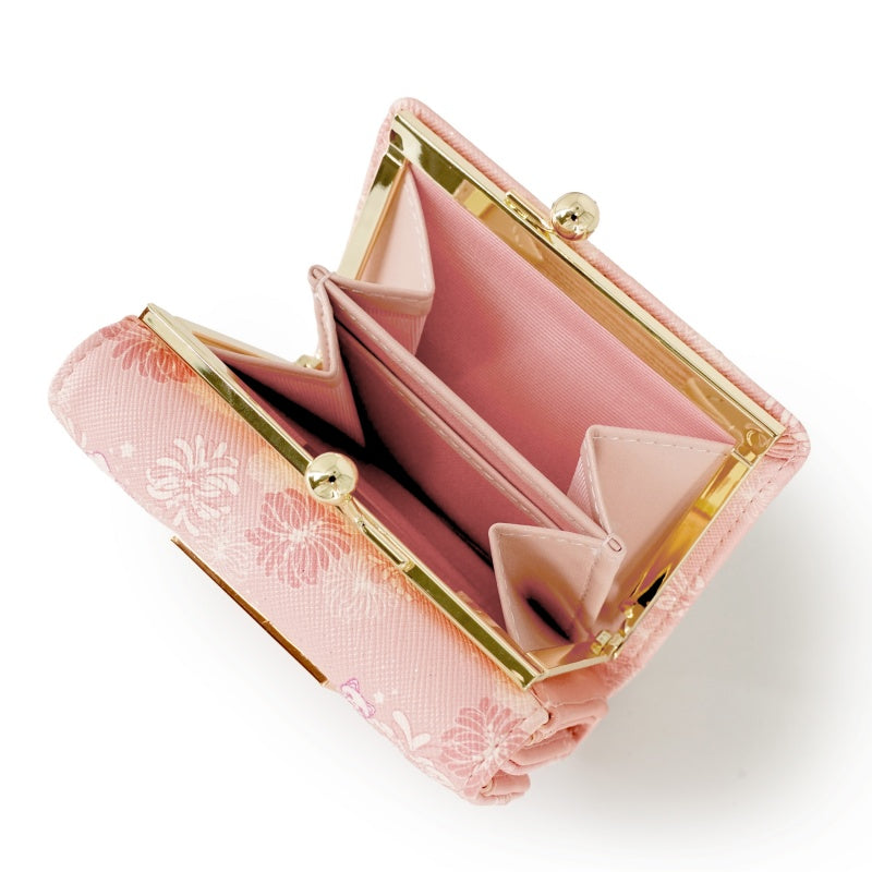 PAUL & JOE ACCESSOIRES×HELLO KITTY コラボ 口金ミニ財布 ピンク