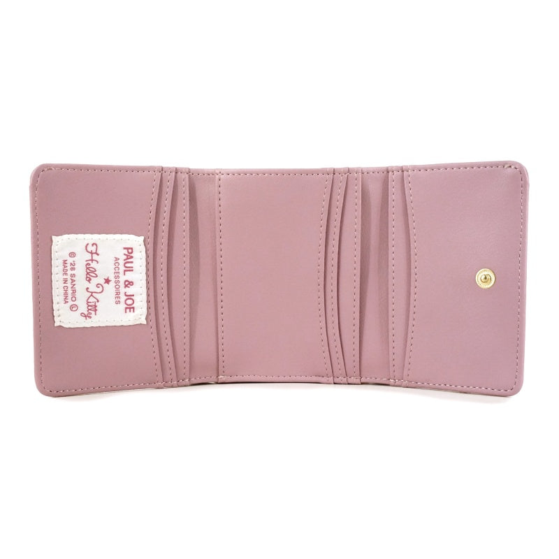 PAUL & JOE ACCESSOIRES×HELLO KITTY コラボ 口金ミニ財布 パープル