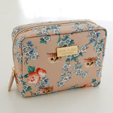 スクエアポーチ(フラワーヌネットベージュ)