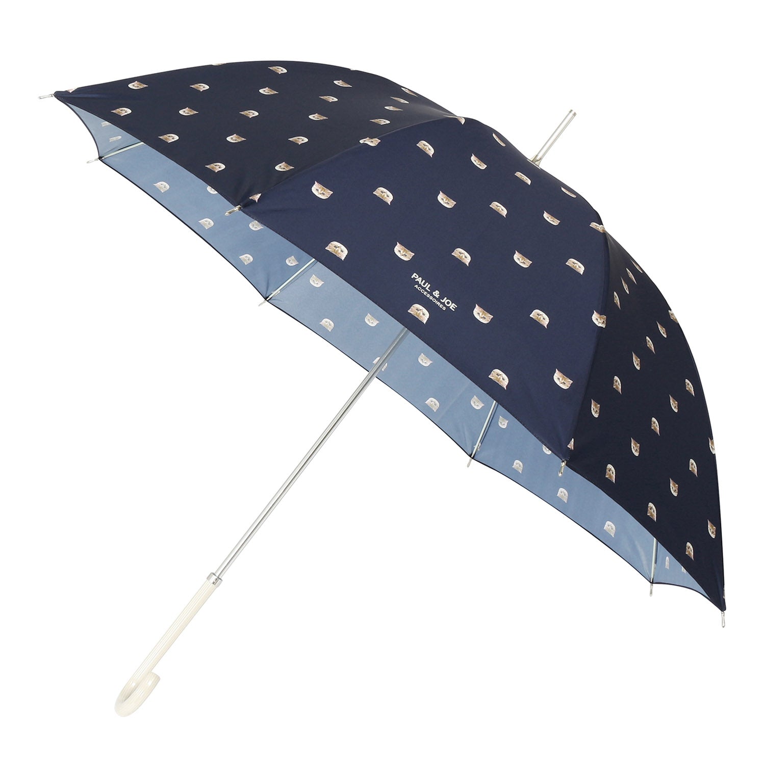 長傘 ヌネット ネイビーブルー