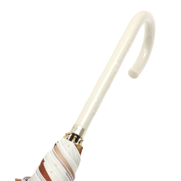 長傘 一枚張 ヌネット ベージュ