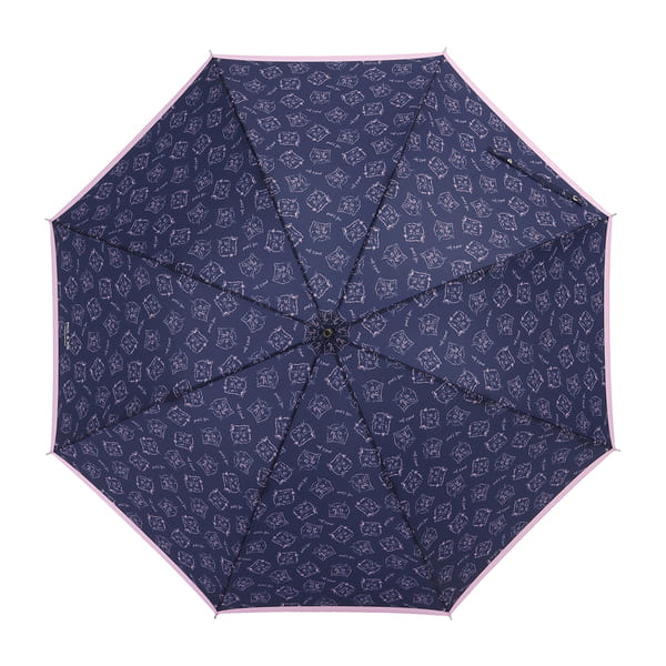 長傘 ドローイングヌネット&ジプシー ネイビーブルー