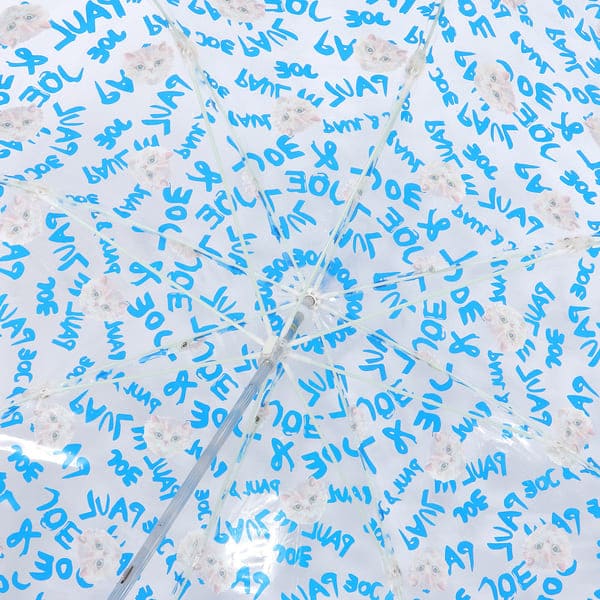 長傘 ビニール サマージプシー スカイブルー