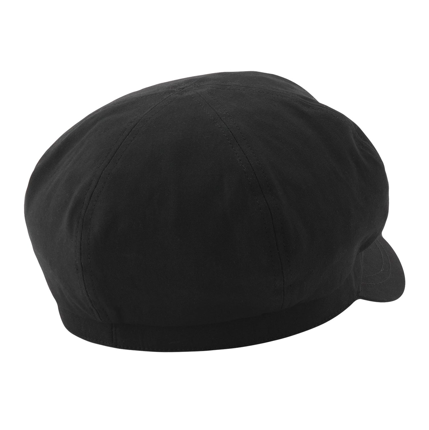 ロゴプレート 無地キャスケット ブラック