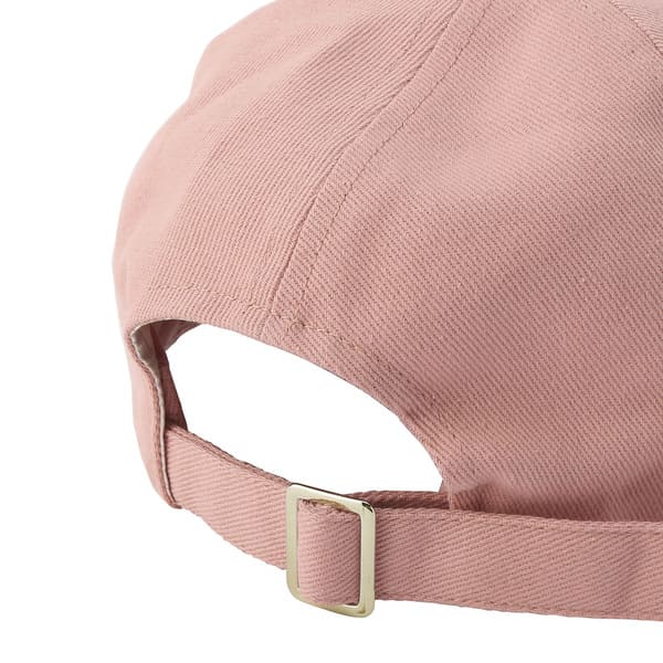 クリザンテーム刺繍キャップ ペールピンク