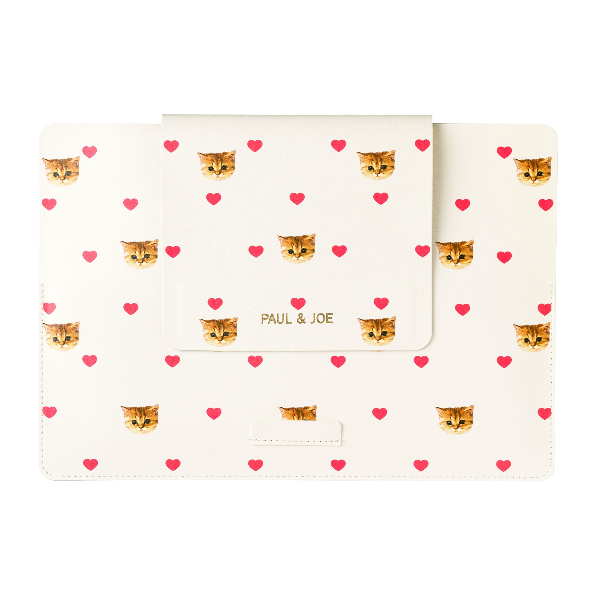 タブレットスタンド付スリーブケース <ヌネット・ハート>