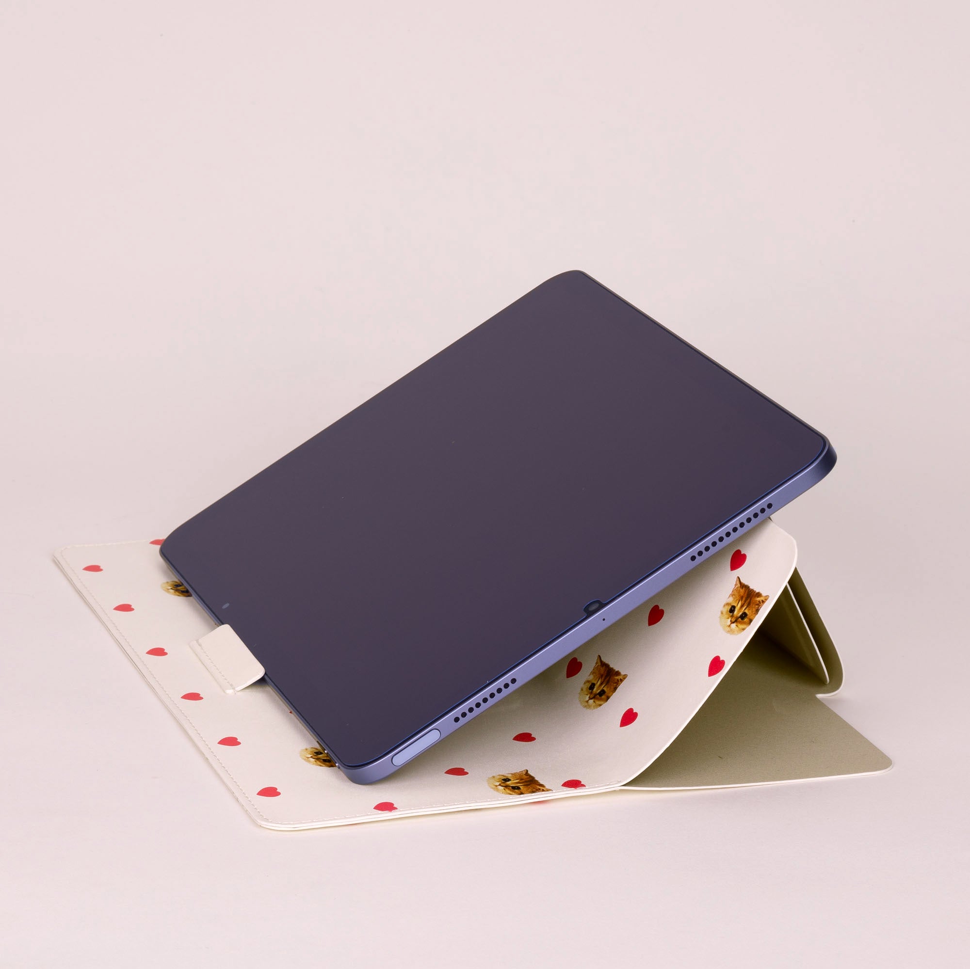 タブレットスタンド付スリーブケース <ヌネット・ハート>