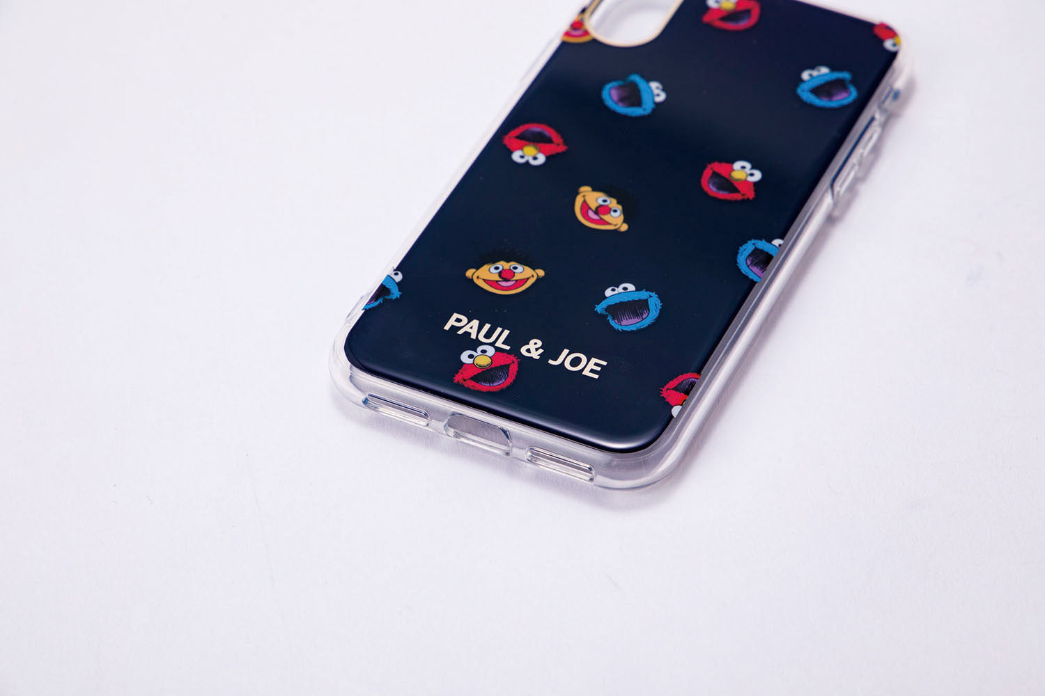 iPhoneXs・X用背面ケース セサミストリート・ブラック
