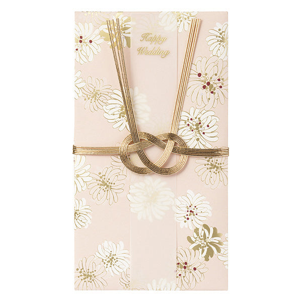 結婚祝/金封 ご祝儀袋 クリザンテーム・ピンク